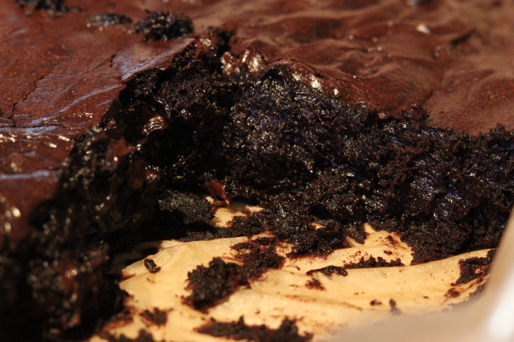 Brownie schön fudgy